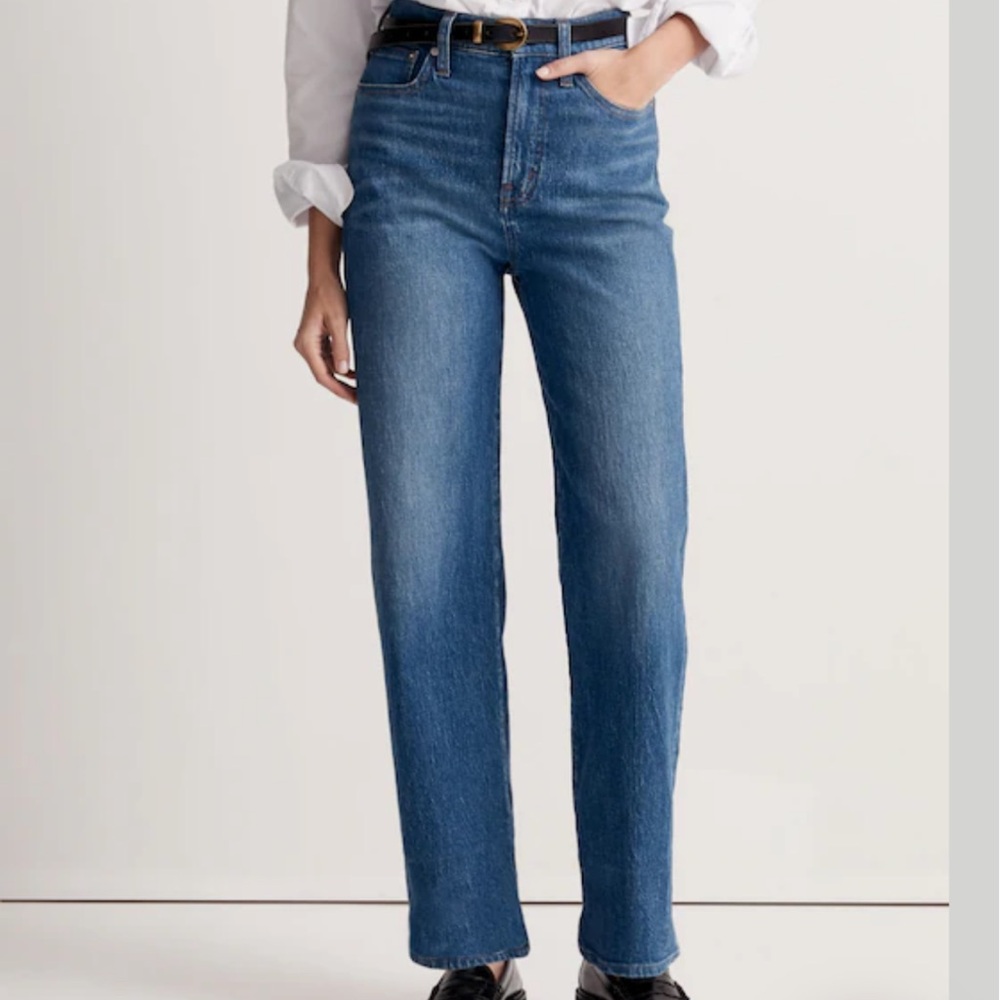 Madewell The Perfect Vintage Wide Leg Jeans Sz 25 - Picture 3 of 5